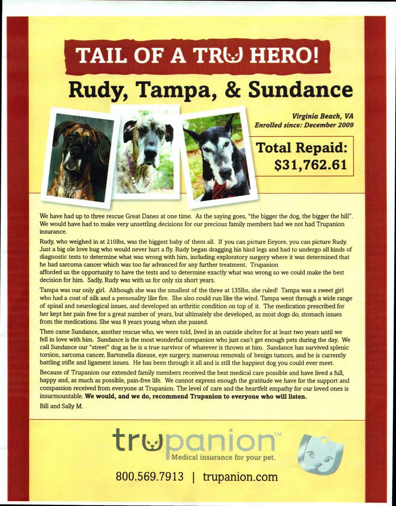 Rudy, Tampa and Sundance
