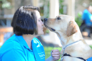 Canine Companions for Independence provides assistance dogs to wounded veterans through the Wounded Veterans’ Initiative.